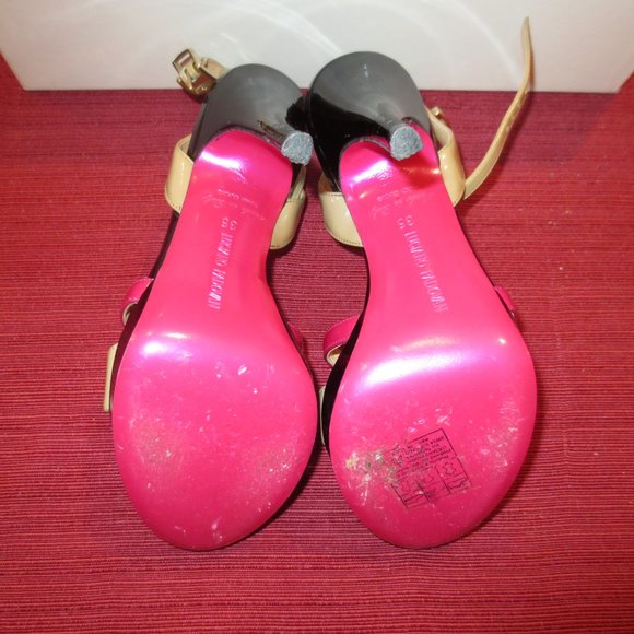 LUCIANO PADOVAN Colorful Ankle Strap Heels - Picture 10 of 10